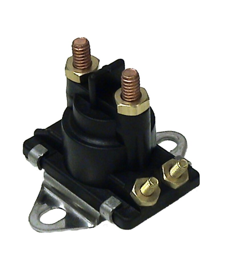 Mercury/Mercruiser Solenoid Used For Outboard Starters & Ptt Motors 12V Isolated Base