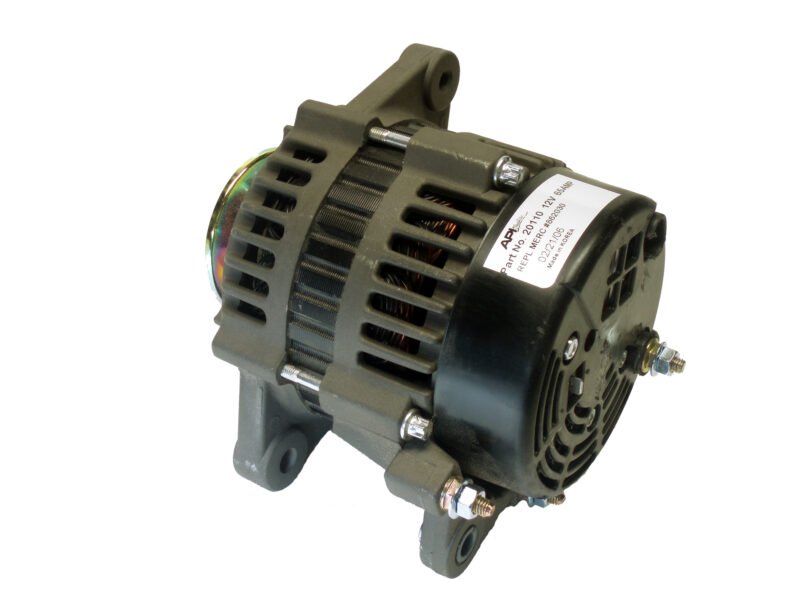 Mercruiser 3.0L 1999-up 12V 85-Amp V-Groove Pulley, Saddle Mount Replaces Merc #862030T
